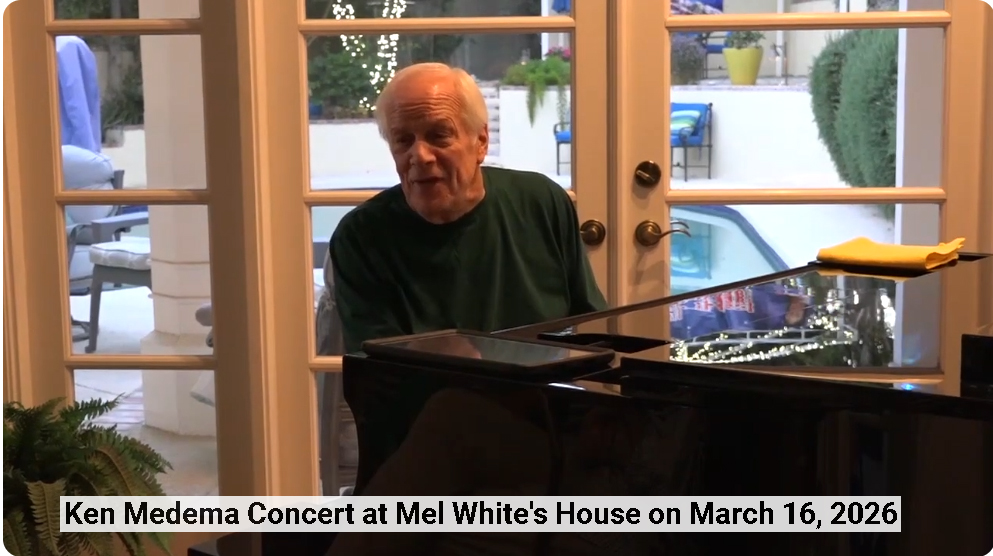 Ken Medima performs live at Mel White's House on March 16, 2026