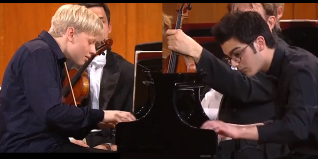 Lutosławski Variations on a Theme by Paganini - Sandro Nebieridze and Alexander Malofeev